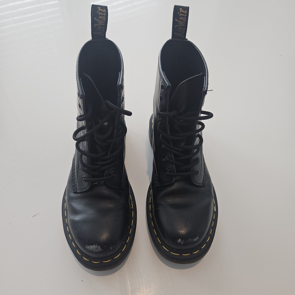 Dr. Martens Black Lace Up Boots